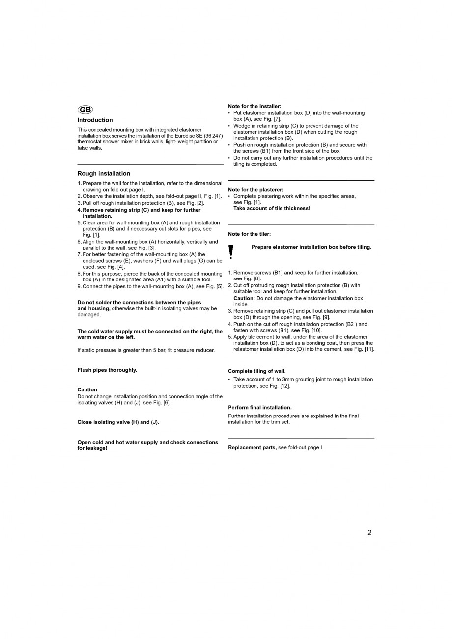 montaj thermostat contact