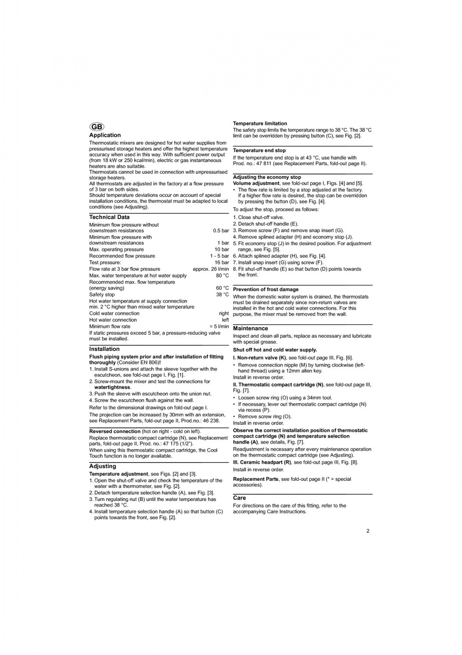 Schema montaj thermostat contact