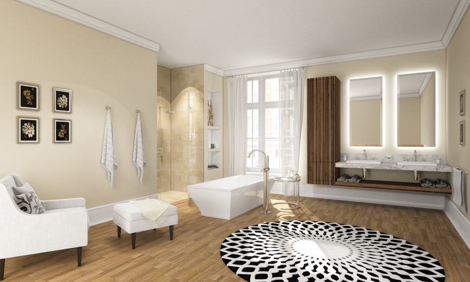 01_GROHE Grandera bathroom planning classical
