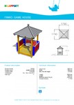 Echipament de joaca pentru copii - GAME HOUSE 120455M LAPPSET - NEW FINNO