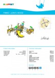 Echipament de joaca pentru copii - LION'S WOOD 138055M LAPPSET - NEW FINNO