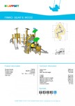 Echipament de joaca pentru copii - BEAR'S WOOD 138050M LAPPSET - NEW FINNO