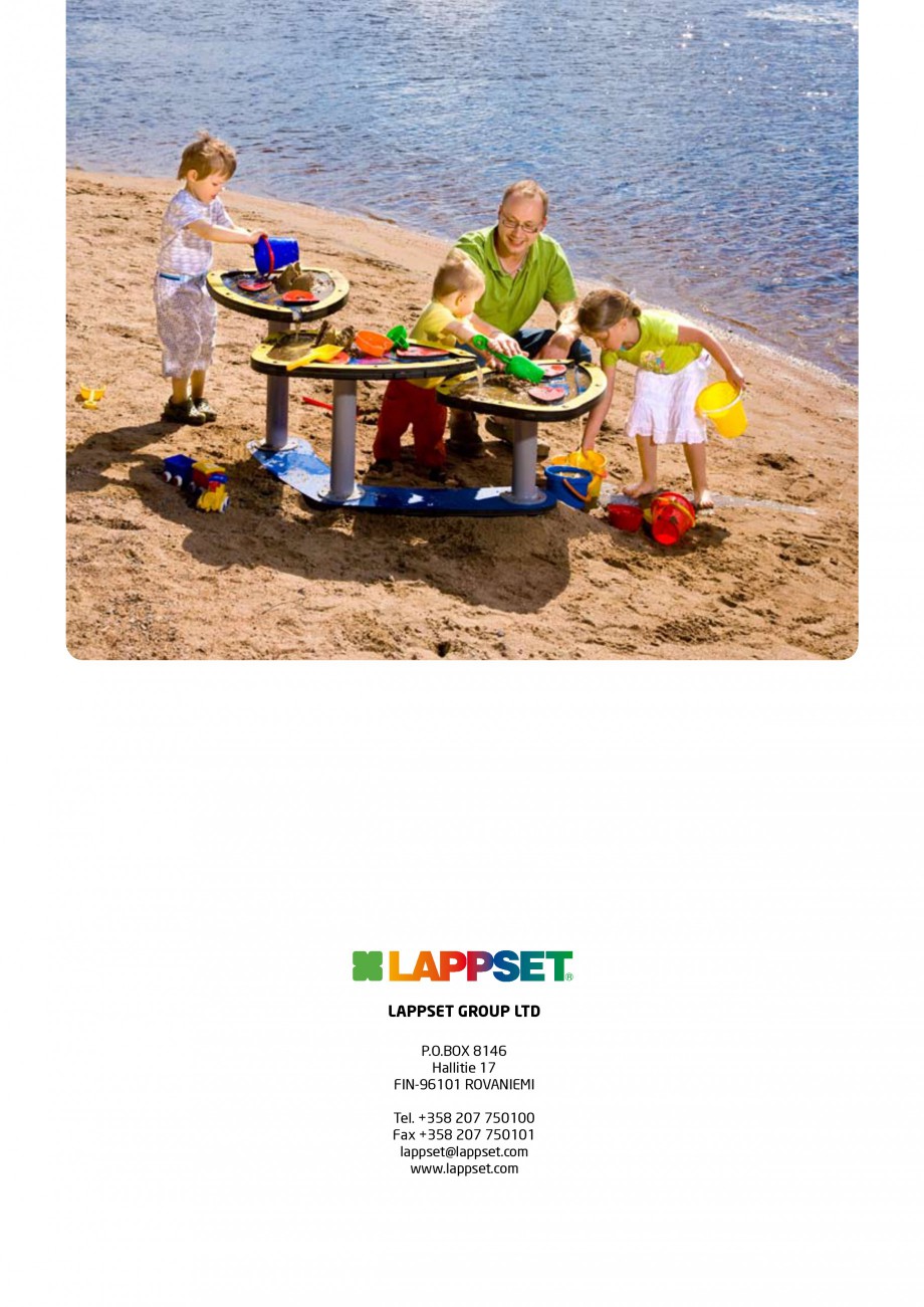 Pagina 8-Echipamente de joaca din lemn pentru copii foarte mici LAPPSET FINNO ABC Catalog, brosura Engleza 