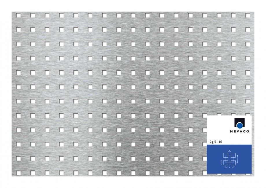 Pagina 1-Tabla perforata - Perforatii patrate STANTOBANAT Qg 5-16 Fisa tehnica Qg 5–16
c

p

w

p
w

p

