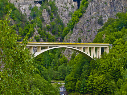 1. Viaduct Valea lui Stan reabilitat Reparatii Viaduct Valea lui Stan