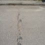 5. Crapaturi in asfalt in zona rost culee Curtea de Arges