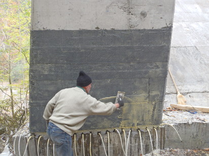 19. Consolidare structurala cu tesatura fibre de carbon Reparatii Viaduct Valea lui Stan