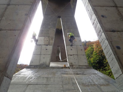 27. Impermeabilizarea betonului Reparatii Viaduct Valea lui Stan