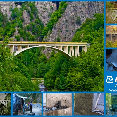 MAPEI Viaduct Valea lui Stan - Conexiuni din carbon pentru consolidarea structurilor din beton MAPEI