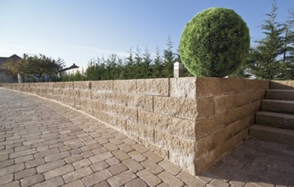 Bloc zid - detaliu Bloc zid Elemente decorative din beton