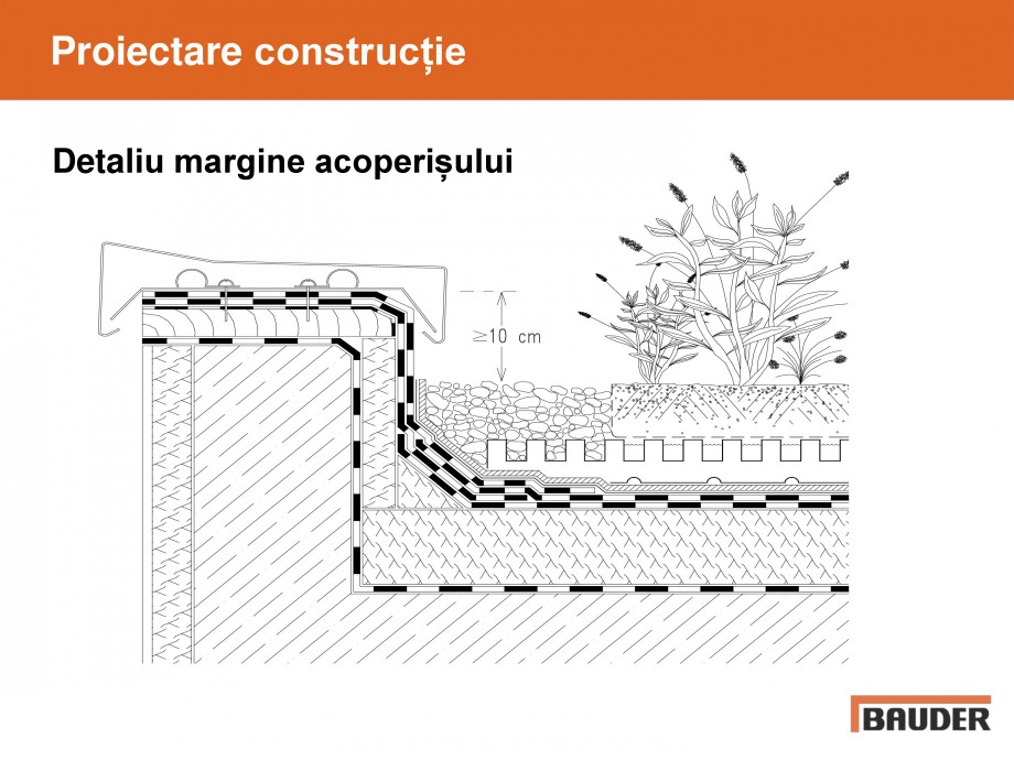 Pagina 11-Acoperis cu vegetatii extensive si intensive   BAUDER Catalog, brosura Romana te valabilă pentru...