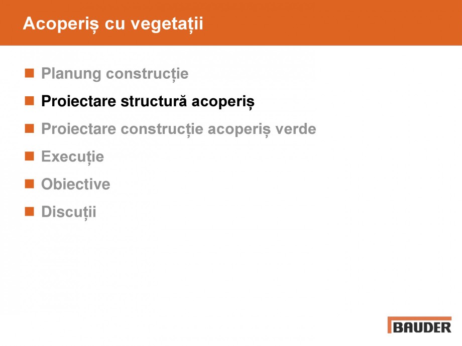 Pagina 15-Acoperis cu vegetatii extensive si intensive   BAUDER Catalog, brosura Romana 