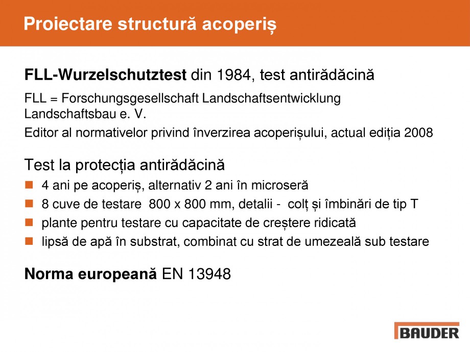 Pagina 17-Acoperis cu vegetatii extensive si intensive   BAUDER Catalog, brosura Romana 