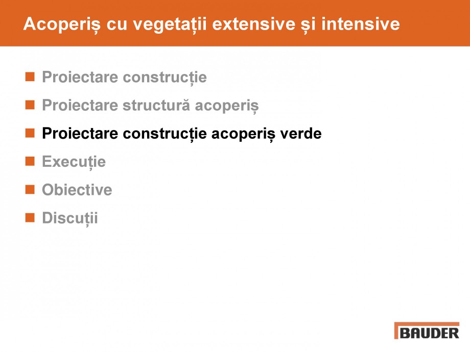 Pagina 22-Acoperis cu vegetatii extensive si intensive   BAUDER Catalog, brosura Romana 