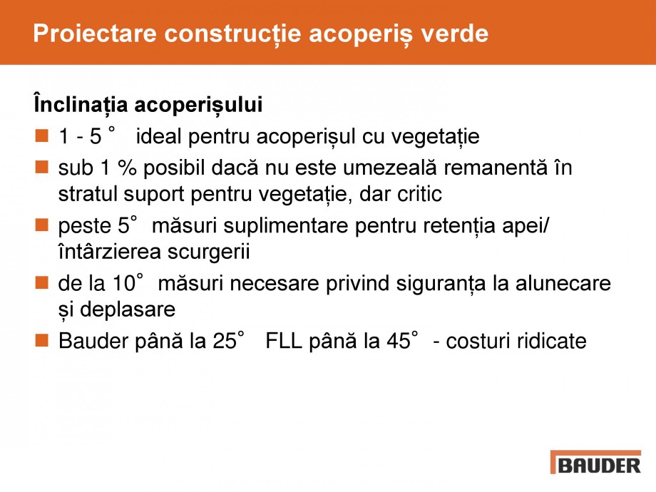 Pagina 23-Acoperis cu vegetatii extensive si intensive   BAUDER Catalog, brosura Romana 