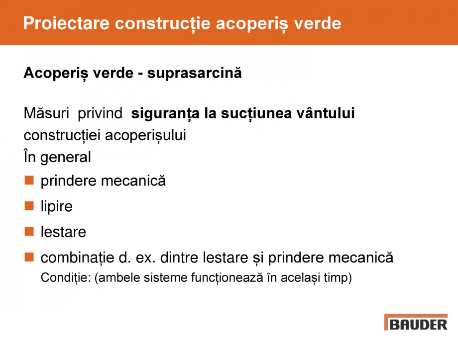 Pagina 33-Acoperis cu vegetatii extensive si intensive   BAUDER Catalog, brosura Romana 