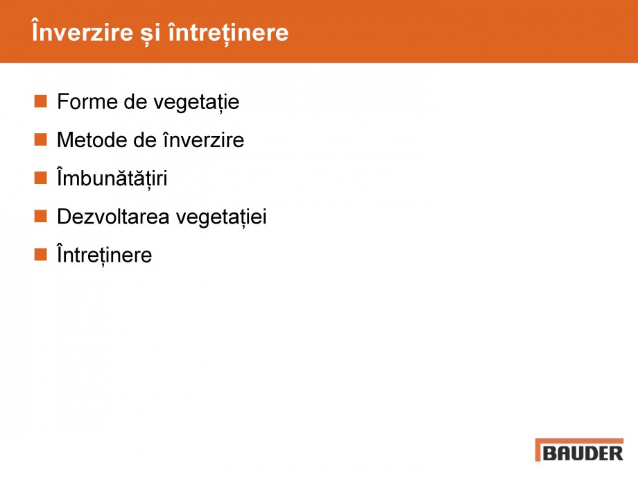 Pagina 2-Acoperisuri verzi - Metode de inverzire si intretinere BAUDER Catalog, brosura Romana e

Metode de ...