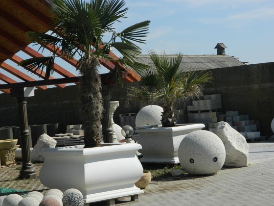 Prefabet Jardiniera Sardinia - Jardiniere si ghivece decorative pentru curte gradina spatii comerciale parcuri si parcari