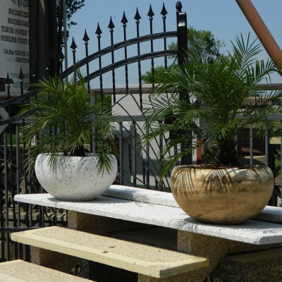 Prefabet Jardiniera Atena - Jardiniere si ghivece decorative pentru curte gradina spatii comerciale parcuri si parcari