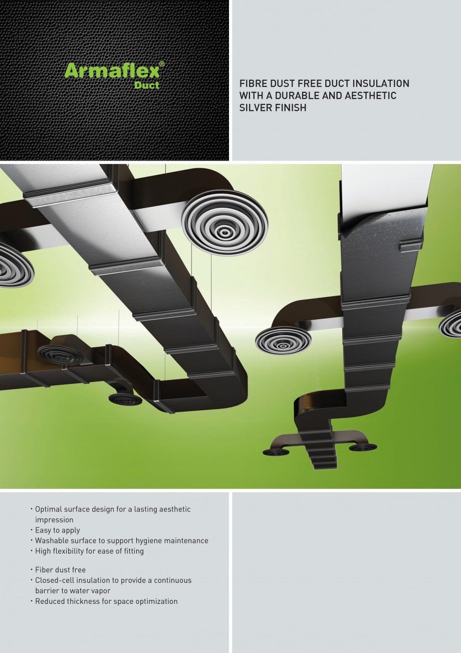 Pagina 1-Izolatie elastomerica pentru instalatii aer conditionat ARMACELL Armaflex Duct Fisa tehnica Romana...