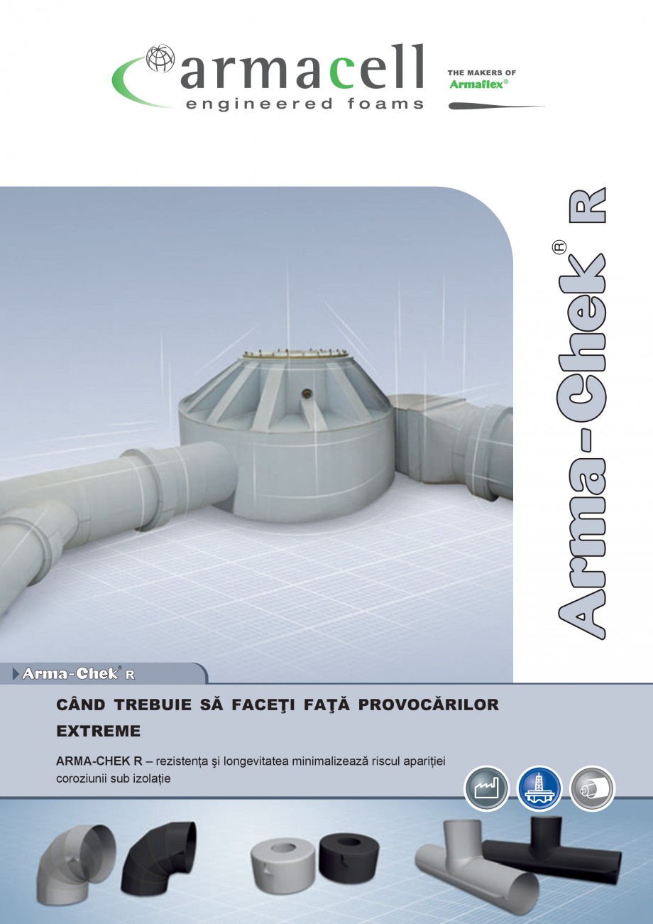 Pagina 1-Izolatie elastomer ARMACELL Arma-Check R Fisa tehnica Romana CÂND TREBUIE SÅ FACE˝I FA˝Å...