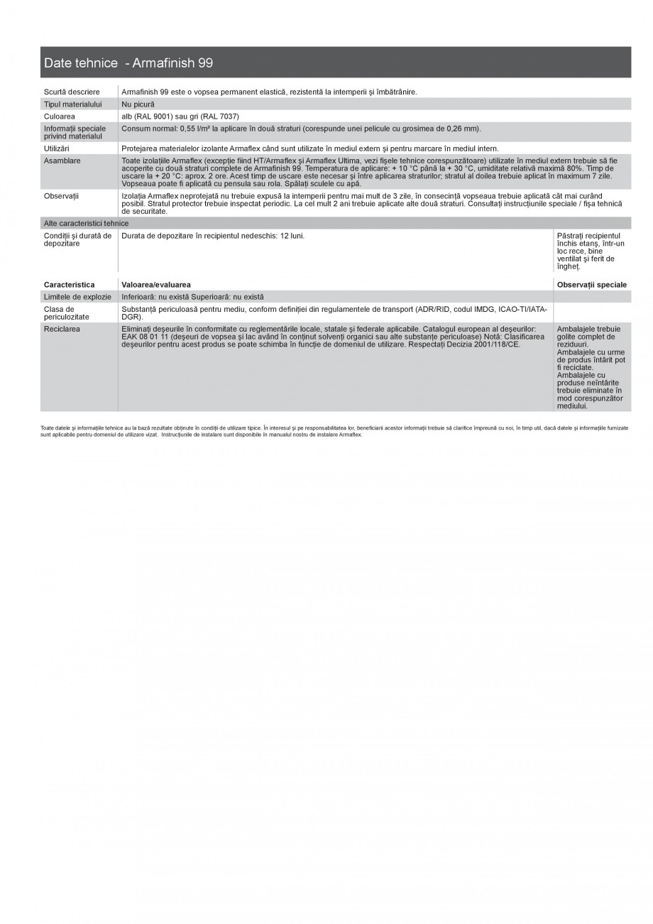 Pagina 6-Scule si accesorii pentru produsele Armaflex ARMACELL Armaflex HT625, ARMAFLEX 520, Armaflex...