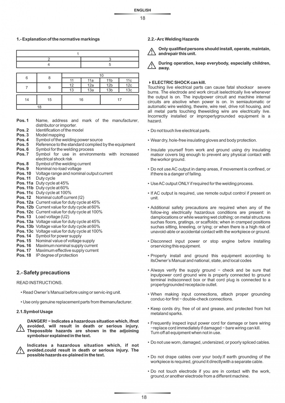 Pagina 22-Aparate de sudura tip invertor STAYER WELDING 0-100 A, 0-130 A, 0-150 A, 0-160 A, 0-180 A, Masca...