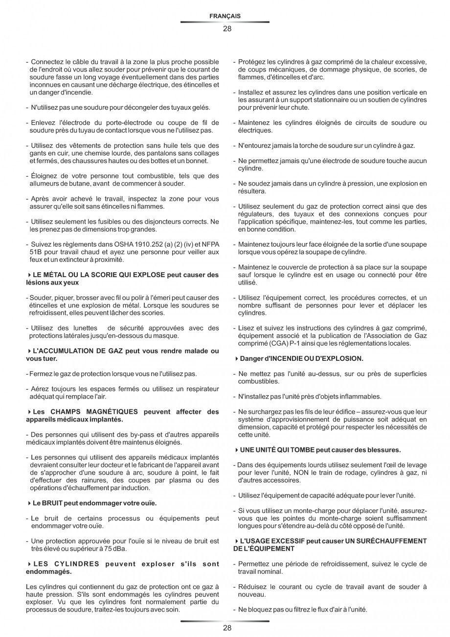 Pagina 32-Aparate de sudura tip invertor STAYER WELDING 0-100 A, 0-130 A, 0-150 A, 0-160 A, 0-180 A, Masca...