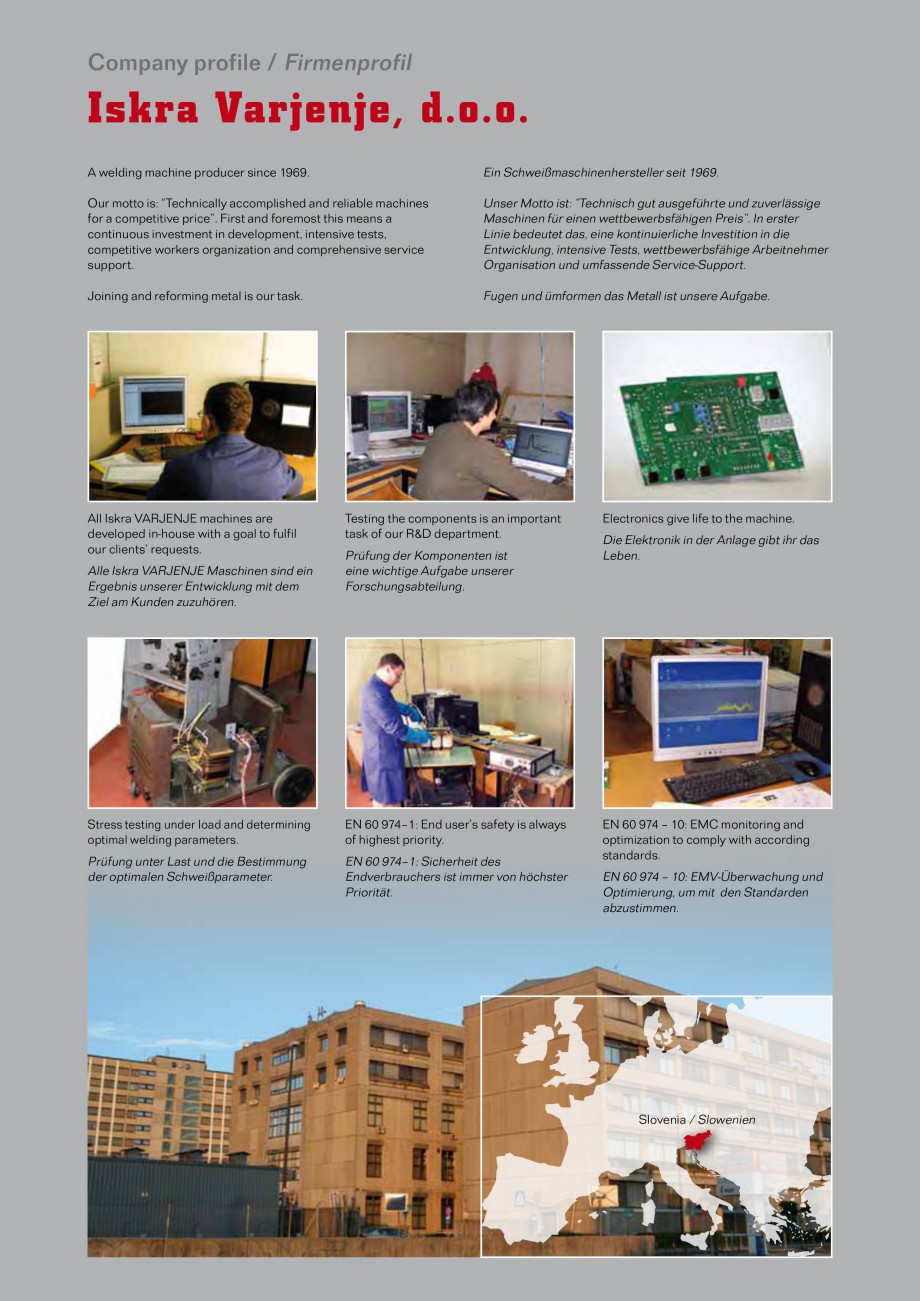 Pagina 2-Aparate de sudura MIG Iskra VARJENJE MIG 150, MIG 170, MIG 200 B, MIG 200, MIG 210 L Catalog,...