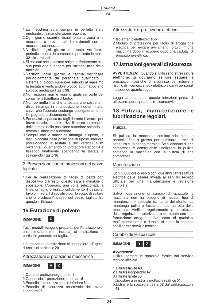 Pagina 35-Fierastraie circulare cu masa - Manual STAYER SC 265 W Instructiuni montaj, utilizare Spaniola,...