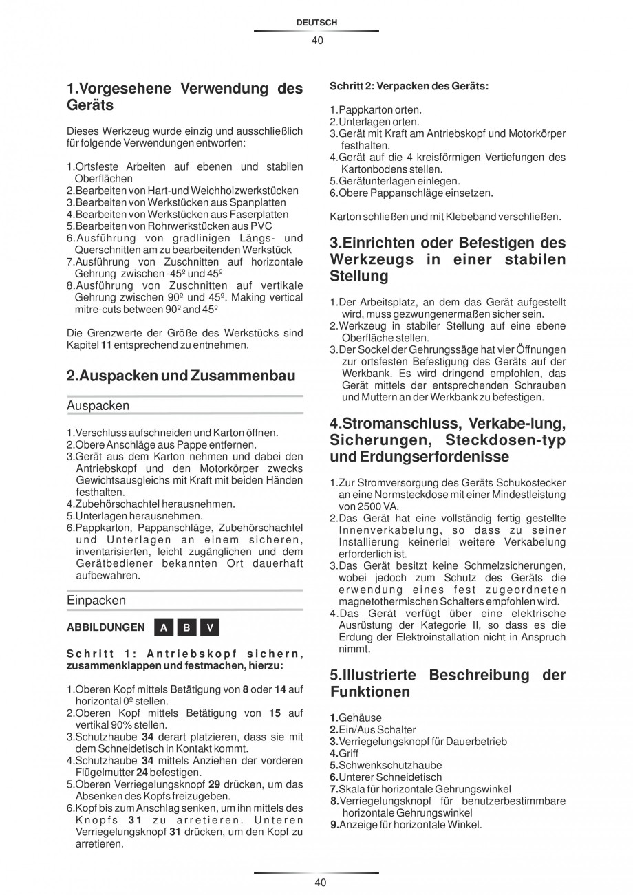 Pagina 51-Fierastraie circulare cu masa - Manual STAYER SC 265 W Instructiuni montaj, utilizare Spaniola,...