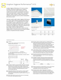 Sistem de plafon fonoizolant - Ecophon Hygiene Performance