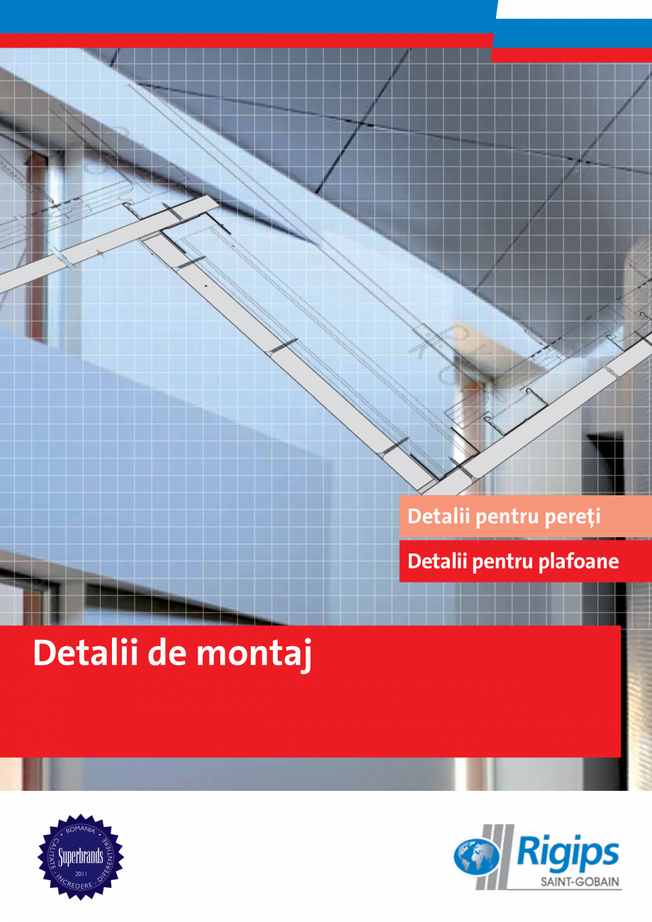 Pagina 1-Proiectare si montaj sisteme din gips-carton - Plafoane Rigips Saint-Gobain Rigips Glasroc® F...