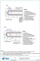Detaliu de racord elastic perete de gips carton: Varianta V1 Saint-Gobain Rigips