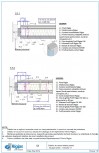 Detaliu de racord elastic perete de gips carton: Varianta V1 Saint-Gobain Rigips - Rigidur H