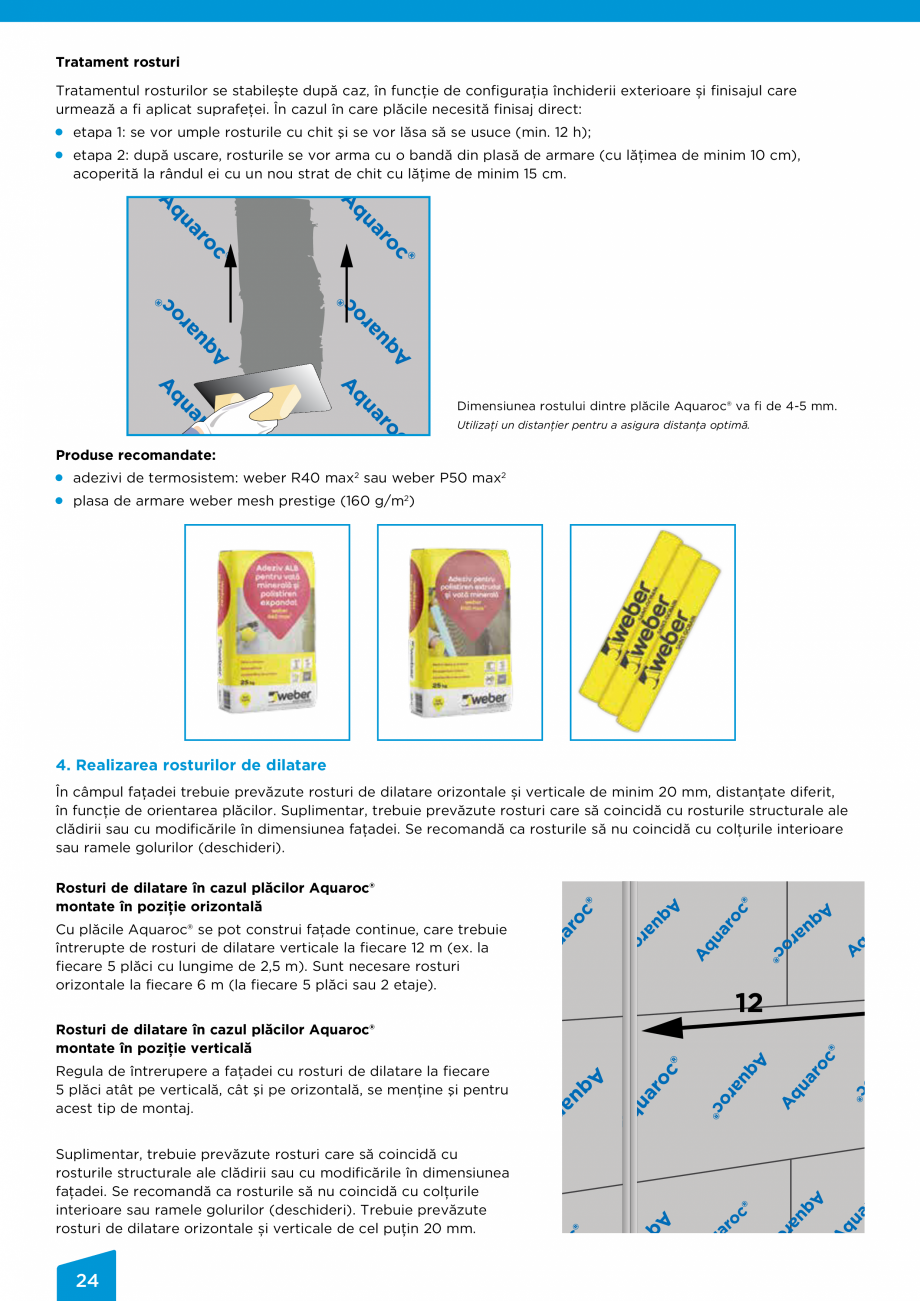 Pagina 24 - Placi de ciment pentru aplicatii interioare si exterioare Saint-Gobain Rigips...