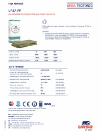 Plăci rigide din vată minerală