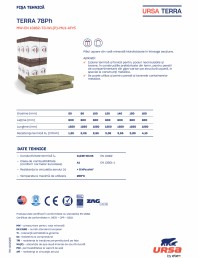 Plăci hidrofobizate din vată minerală