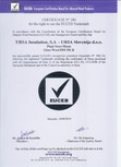 Certificat EUCEB
 