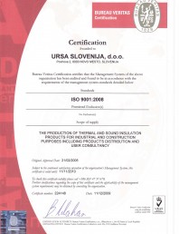 Certificat ISO 9001
