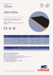 Saltea usoara din vata minerala de sticla URSA - TSP/Ge
