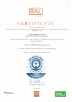 Certificat Blue Angel  Euceb URSA