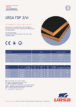 Placi usoare din vata minerala de sticla URSA -  FDP 3/Vr