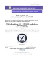Consiliul european de certificare pentru produsele din vata minerala - EUCEB URSA
