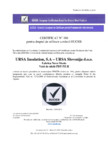 Certificat Euceb ROMANA URSA -  FDP 5,  TSP/Ge, DF Acoustic