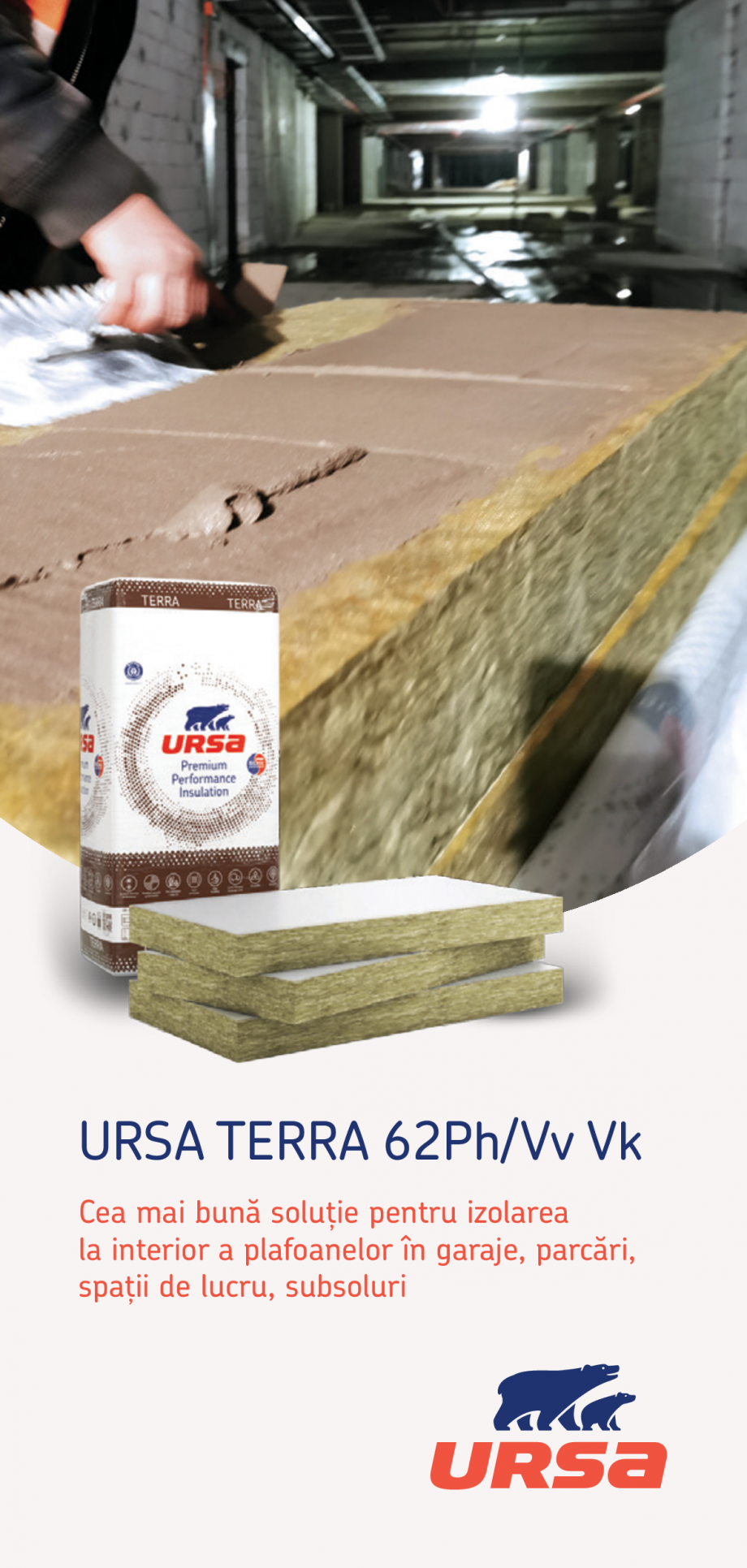 Pagina 1-Izolarea la interior a plafoanelor în garaje, parcări, spații de lucru, subsoluri URSA...