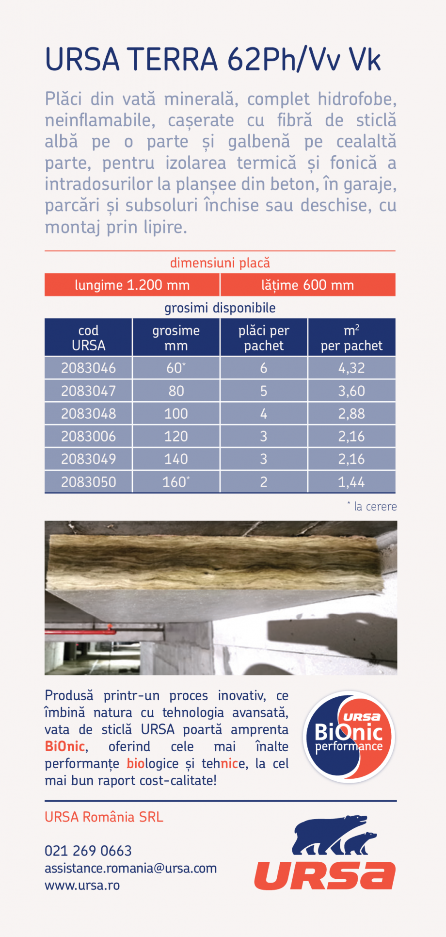 Pagina 6-Izolarea la interior a plafoanelor în garaje, parcări, spații de lucru, subsoluri URSA...