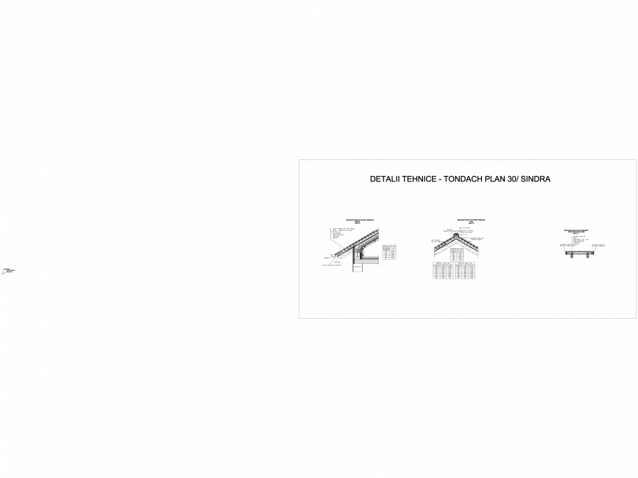 Pagina 1-CAD-DWG Detalii tehnice tigla ceramica TONDACH Detaliu de montaj Sindra, Plan 30 