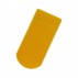 Tigle ceramice Solzi cu taietura semicirculara galben cu finisaj lucios (cod produs 29) Tiglele ceramice Solzi