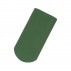 Tigle ceramice Solzi cu taietura semicirculara verde inchis cu finisaj satinat (cod produs 41) Tiglele ceramice